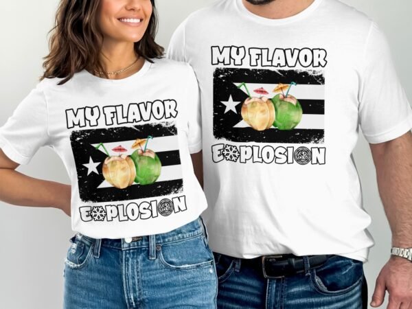 Tropisches Coquito Weihnachten T-Shirt, Traditionelles Kokosnuss Urlaubsgetränk Shirt, Festliches Puerto Rico Karibik Tee, Kokos Reisetop - Image 4