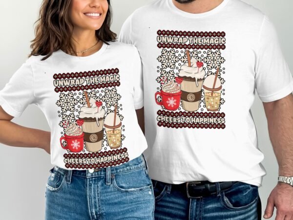 Tropisches Coquito Weihnachten T-Shirt, Traditionelles Kokosnuss Urlaubsgetränk Shirt, Festliches Puerto Rico Karibik Tee, Kokos Reisetop - Image 4
