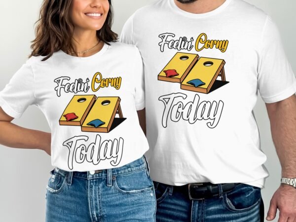 Cornhole Gartenspiel T-Shirt, Camping Freizeitspiel Shirt, Familien Sieger Outfit, Wurfsack Holzbrettspiel Tee, Sommer Outdoor-Spiel Champ - Image 4