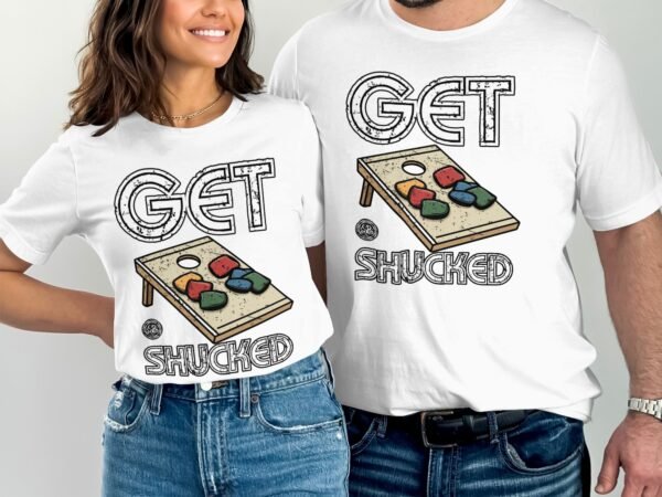 Cornhole Gartenspiel T-Shirt, Camping Freizeitspiel Shirt, Familien Sieger Outfit, Wurfsack Holzbrettspiel Tee, Sommer Outdoor-Spiel Champ - Image 4