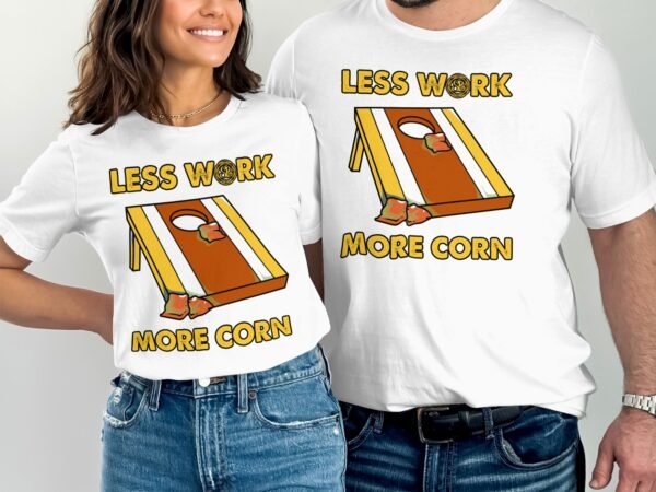Cornhole Gartenspiel T-Shirt, Camping Freizeitspiel Shirt, Familien Sieger Outfit, Wurfsack Holzbrettspiel Tee, Sommer Outdoor-Spiel Champ - Image 4