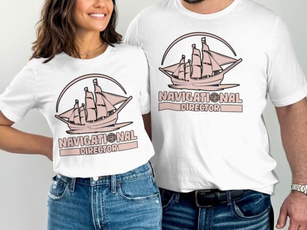 Kreuzfahrt Direktor T-Shirt, Seefahrt Urlaubsplanung Top, Maritimes Reiseorganisator Kapitän Shirt, Ozean Navigator Segel Schifffahrt Tee - Image 4
