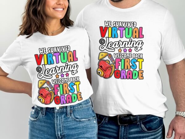 Erstklässler Schulranzen T-Shirt Erste Klasse Schulanfänger Geschenk Schultüte Abschied Kindergarten Rucksack Schulbedarf Kinder Shirt - Image 4