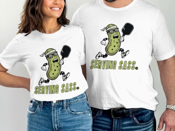 Pickleball Spieler T-Shirt, Geschenk für Sportliebhaber, Originelles Frechheit Motiv Fan Tee, Lustiges Pickleball-Schläger Team Shirt - Image 4