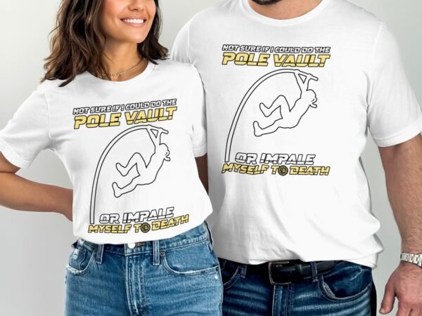 Lustiges Pole Vault Zitat T-Shirt, Lustiger Sport Spruch, Sarkastisches Fitness Shirt, Humorvoller Trainingsspruch, Sportliche Kleidung - Image 4