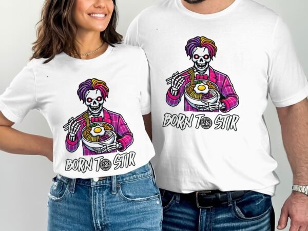 Anime Bibimbap Halloween T-Shirt, Koreanisches Essen Tee, Magisches Kostüm, Ramen MRE Zutaten Shirt, Wahnsinn Bowl Top, Gimbap Party - Image 4