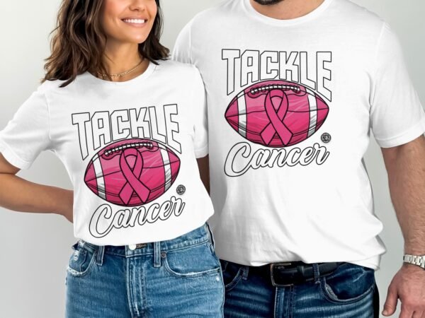Kampf Stärke Hoffnung Brustkrebs Bewusstsein T-Shirt, Vorsorgeuntersuchung Gesundheit Tee, Hilfe Symbol der Solidarität Pinke Schleife Top - Image 4