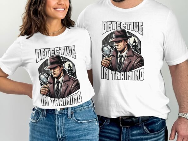Kriminalfall True Crime T-Shirt, Mystische Horror Geschichten Tee, Verbrechen Analyse Detektiv Top, Vintage Ermittlungen Ausbildung Shirt - Image 4