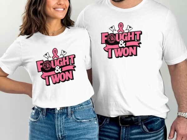 Kampf Stärke Hoffnung Brustkrebs Bewusstsein T-Shirt, Vorsorgeuntersuchung Gesundheit Tee, Hilfe Symbol der Solidarität Pinke Schleife Top - Image 4