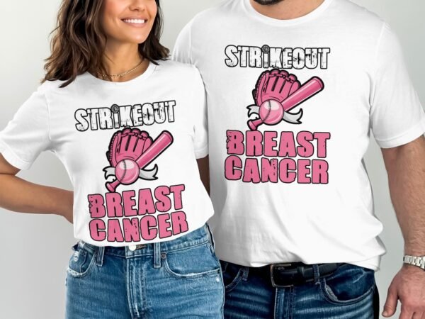 Kampf Stärke Hoffnung Brustkrebs Bewusstsein T-Shirt, Vorsorgeuntersuchung Gesundheit Tee, Hilfe Symbol der Solidarität Pinke Schleife Top - Image 4