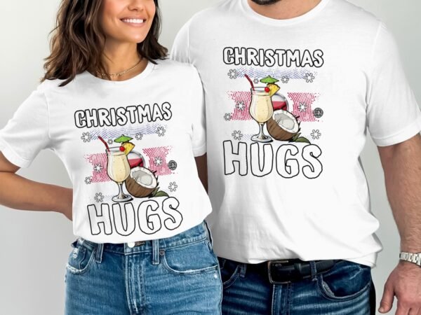 Tropisches Coquito Weihnachten T-Shirt, Traditionelles Kokosnuss Urlaubsgetränk Shirt, Festliches Puerto Rico Karibik Tee, Kokos Reisetop - Image 4