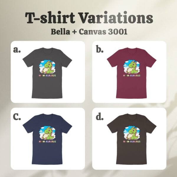 Mama Pregasaurus T-Shirt Werdende Eltern Kleidung Schwangerschaft Shirt Dino Design Babybauch Dinosaurier Cartoon Kleidung Mama Outfit - Image 6