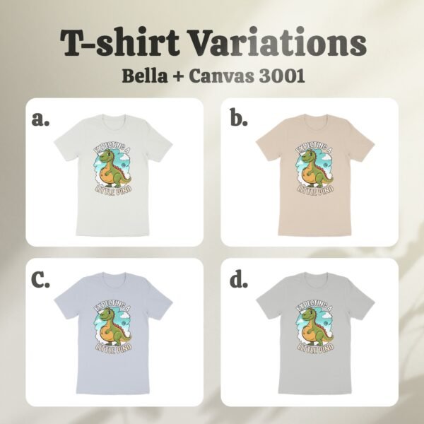 Erwarte Einen Kleinen Baby Dino T-Shirt Dinosaurier Eltern Liebe Pregasaurus T-Shirt Schwangerschaft Shirt Bald Mama Ankündigung Outfit - Image 8