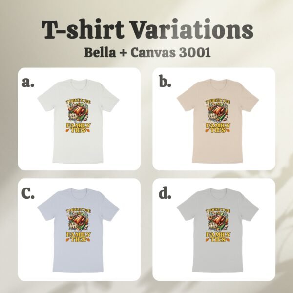 Herbstliches Erntedankfest T-Shirt, Traditionell Amerika Kanada Abendessen Top, Lustiges Truthahn Shirt, Festliches Geflügel Kürbis Tee - Image 8