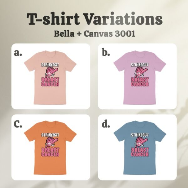 Kampf Stärke Hoffnung Brustkrebs Bewusstsein T-Shirt, Vorsorgeuntersuchung Gesundheit Tee, Hilfe Symbol der Solidarität Pinke Schleife Top - Image 7