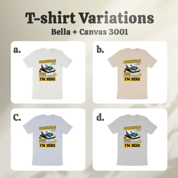 Cornhole Gartenspiel T-Shirt, Camping Freizeitspiel Shirt, Familien Sieger Outfit, Wurfsack Holzbrettspiel Tee, Sommer Outdoor-Spiel Champ - Image 8