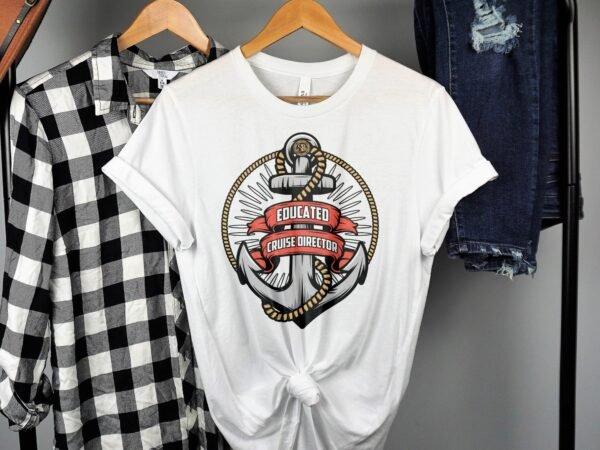 Kreuzfahrt Direktor T-Shirt, Seefahrt Urlaubsplanung Top, Maritimes Reiseorganisator Kapitän Shirt, Ozean Navigator Segel Schifffahrt Tee - Image 2