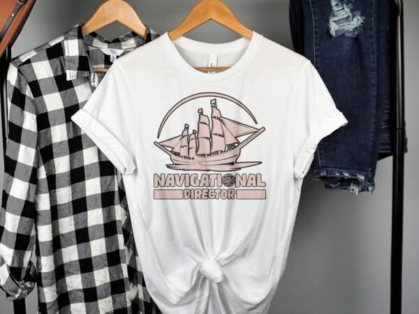 Kreuzfahrt Direktor T-Shirt, Seefahrt Urlaubsplanung Top, Maritimes Reiseorganisator Kapitän Shirt, Ozean Navigator Segel Schifffahrt Tee - Image 2