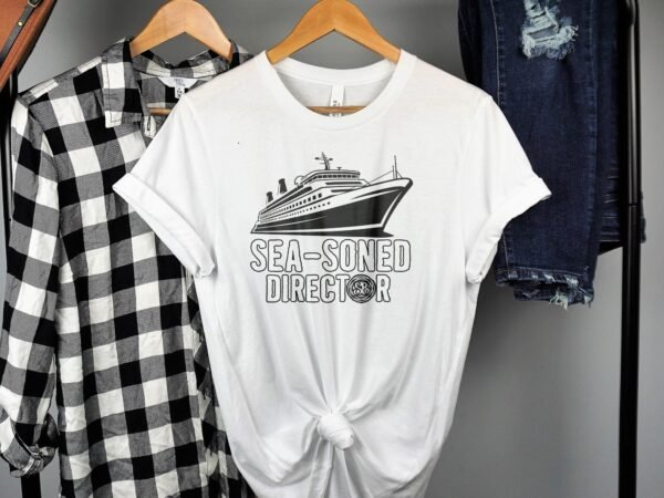 Kreuzfahrt Direktor T-Shirt, Seefahrt Urlaubsplanung Top, Maritimes Reiseorganisator Kapitän Shirt, Ozean Navigator Segel Schifffahrt Tee - Image 2