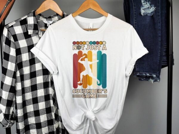 Vintage Pickleball Spieler T-Shirt, Geschenk für Sportliebhaber, Retro Fan Pickleballaufschlag Motiv Tee, Lustiges Outdoor Teamsport Shirt - Image 2
