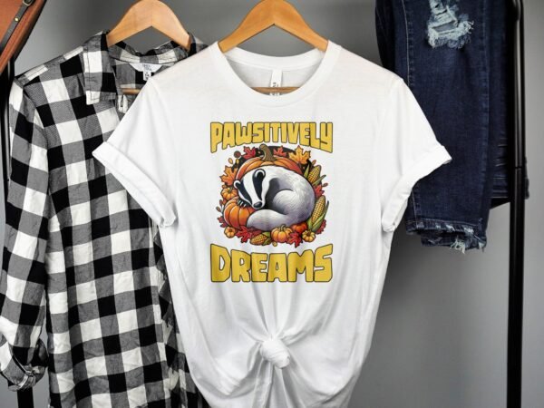 Herbstliches Erntedankfest T-Shirt, Traditionell Amerika Kanada Top, Lustiges Feiertags Haustier Motiv Shirt, Festliches Verkleidung Tee - Image 2