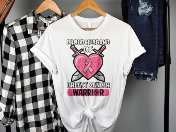 Kampf Stärke Hoffnung Brustkrebs Bewusstsein T-Shirt, Vorsorgeuntersuchung Gesundheit Tee, Hilfe Symbol der Solidarität Pinke Schleife Top - Image 2