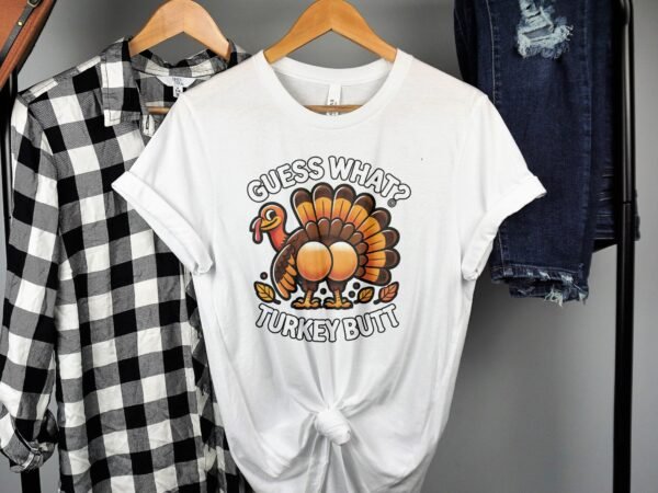Herbstliches Erntedankfest T-Shirt, Traditionell Amerika Kanada Abendessen Top, Lustiges Truthahn Shirt, Festliches Geflügel Kürbis Tee - Image 2