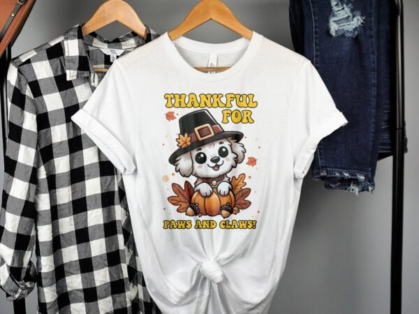 Herbstliches Erntedankfest T-Shirt, Traditionell Amerika Kanada Abendessen Top, Lustiges Truthahn Shirt, Festliches Geflügel Kürbis Tee - Image 2