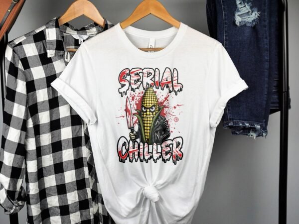 Kriminalfälle True Crime T-Shirt, Mystische Horror Geschichten für Krimi Fans Tee, Rätsel Maiskolben Verbrechen Top, Ermittlungen Shirt - Image 2