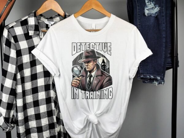 Kriminalfall True Crime T-Shirt, Mystische Horror Geschichten Tee, Verbrechen Analyse Detektiv Top, Vintage Ermittlungen Ausbildung Shirt - Image 2