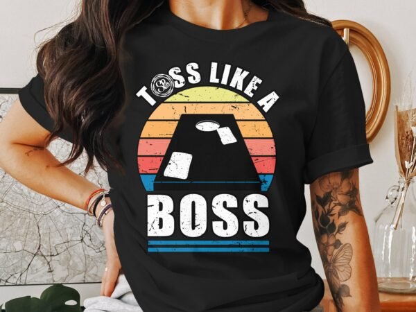 Cornhole Gartenspiel T-Shirt, Camping Freizeitspiel Shirt, Familien Sieger Outfit, Wurfsack Holzbrettspiel Tee, Sommer Outdoor-Spiel Champ - Image 3