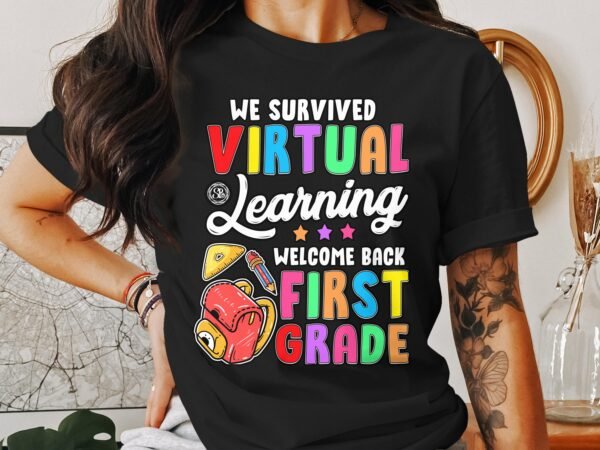 Erstklässler Schulranzen T-Shirt Erste Klasse Schulanfänger Geschenk Schultüte Abschied Kindergarten Rucksack Schulbedarf Kinder Shirt - Image 3