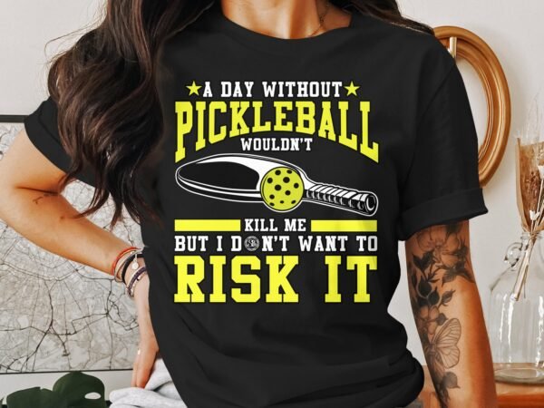 Lustiges Pickleball T-Shirt, Pickleball Spieler Geschenk, Pickleballschläger Motiv Zuschauer Tee, Lustiges Outdoor-Aktivität Team Shirt - Image 3