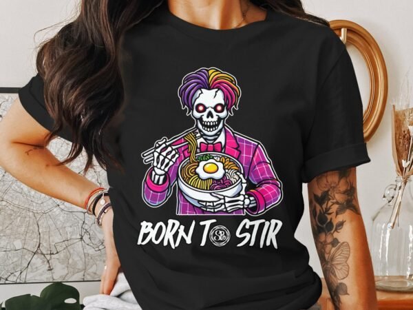 Anime Bibimbap Halloween T-Shirt, Koreanisches Essen Tee, Magisches Kostüm, Ramen MRE Zutaten Shirt, Wahnsinn Bowl Top, Gimbap Party - Image 3