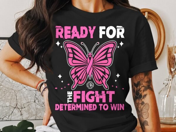 Kampf Stärke Hoffnung Brustkrebs Bewusstsein T-Shirt, Vorsorgeuntersuchung Gesundheit Tee, Hilfe Symbol der Solidarität Pinke Schleife Top - Image 3