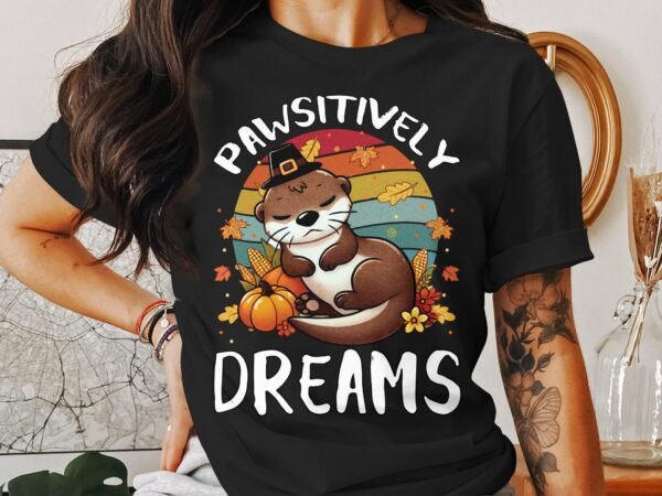 Herbstliches Erntedankfest T-Shirt, Traditionell Amerika Kanada Top, Lustiges Feiertags Haustier Motiv Shirt, Festliches Verkleidung Tee - Image 3