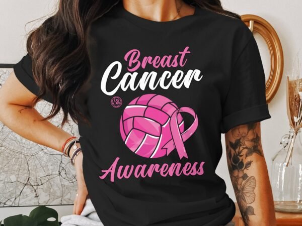 Kampf Stärke Hoffnung Brustkrebs Bewusstsein T-Shirt, Vorsorgeuntersuchung Gesundheit Tee, Hilfe Symbol der Solidarität Pinke Schleife Top - Image 3