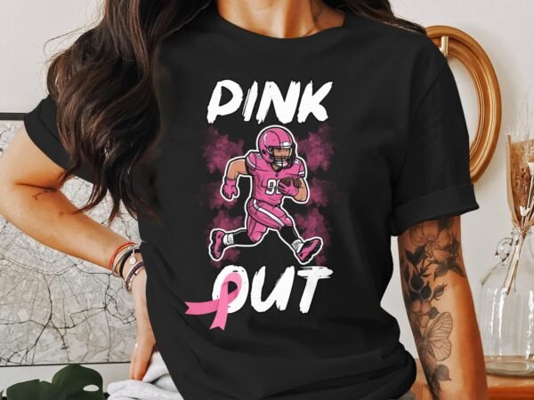 Kampf Stärke Hoffnung Brustkrebs Bewusstsein T-Shirt, Vorsorgeuntersuchung Gesundheit Tee, Hilfe Symbol der Solidarität Pinke Schleife Top - Image 3