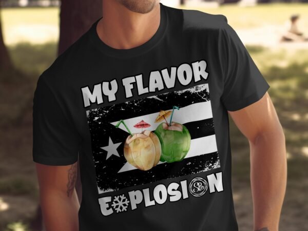 Tropisches Coquito Weihnachten T-Shirt, Traditionelles Kokosnuss Urlaubsgetränk Shirt, Festliches Puerto Rico Karibik Tee, Kokos Reisetop - Image 5
