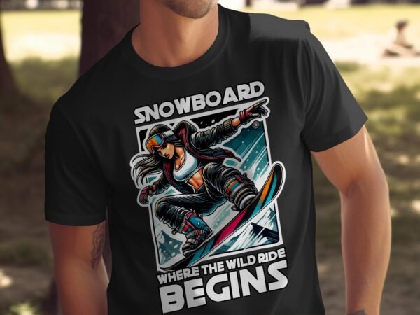 Snowboard Weihachten Schnee - Image 5