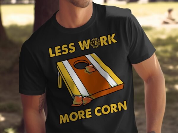 Cornhole Gartenspiel T-Shirt, Camping Freizeitspiel Shirt, Familien Sieger Outfit, Wurfsack Holzbrettspiel Tee, Sommer Outdoor-Spiel Champ - Image 5