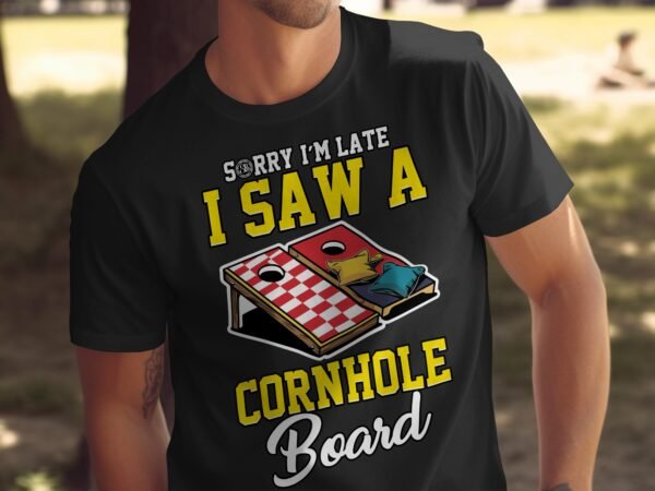 Cornhole Gartenspiel T-Shirt, Camping Freizeitspiel Shirt, Familien Sieger Outfit, Wurfsack Holzbrettspiel Tee, Sommer Outdoor-Spiel Champ - Image 5