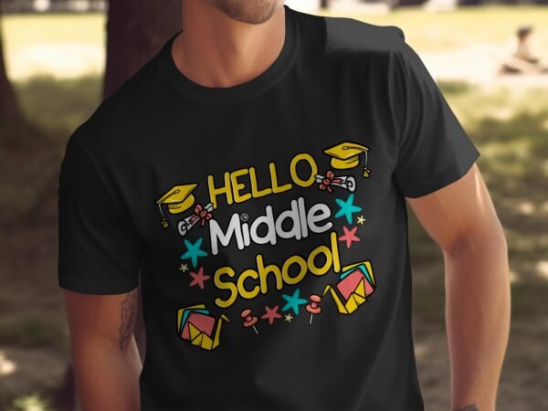 Schulabschluss T-Shirt Weiterführende Schule nach Sommerferien Shirt Lehrer Geschenk Grundschule Schulkind T-Shirts Klassenfahrt Schulbedarf - Image 5
