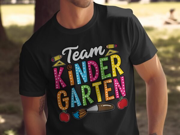 Team Kindergarten T-Shirts, Bunte Schul T-Shirts, Kindergarten Lehrer T-Shirts, Zurück zur Schule Kleidung, Schulteam Shirts - Image 5