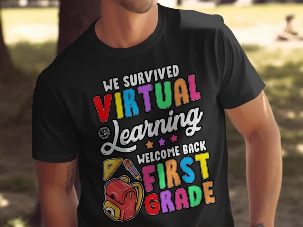 Erstklässler Schulranzen T-Shirt Erste Klasse Schulanfänger Geschenk Schultüte Abschied Kindergarten Rucksack Schulbedarf Kinder Shirt - Image 5