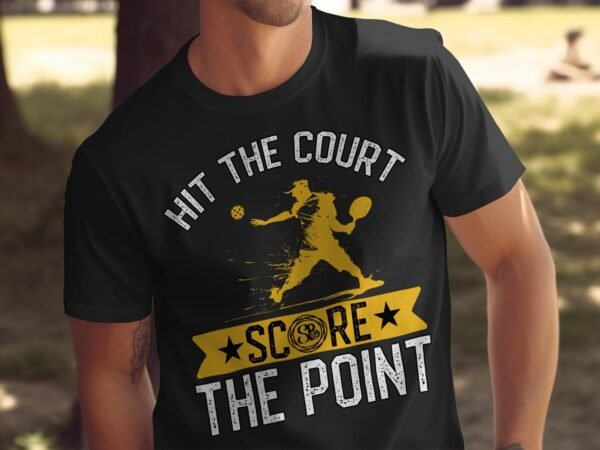 Pickleball Spieler T-Shirt, Geschenk für Sportliebhaber, Originelles Pickleballschläger Motiv Fan Tee, Lustiges Outdoor-Aktivität Team Shirt - Image 5