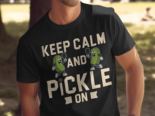 Pickleball Gewürzgurken T-Shirt, Geschenk für Liebhaber von Sportart Pickleball, Schläger Motiv Tee, Lustiges Outdoor-Aktivität Team Shirt - Image 5