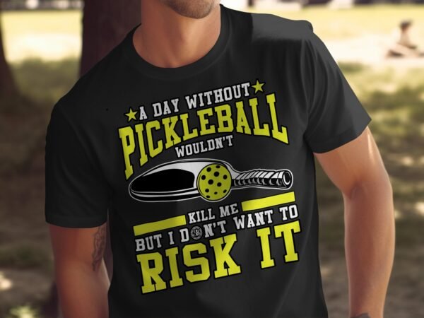 Lustiges Pickleball T-Shirt, Pickleball Spieler Geschenk, Pickleballschläger Motiv Zuschauer Tee, Lustiges Outdoor-Aktivität Team Shirt - Image 5