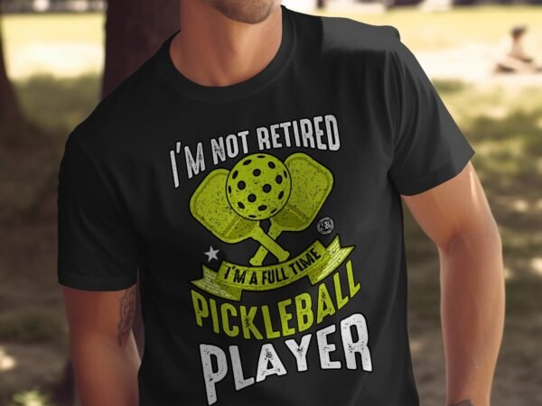 Pickleball Spieler T-Shirt, Geschenk für Sportliebhaber, Originelles Pickleballschläger Motiv Fan Tee, Lustiges Outdoor-Aktivität Team Shirt - Image 5