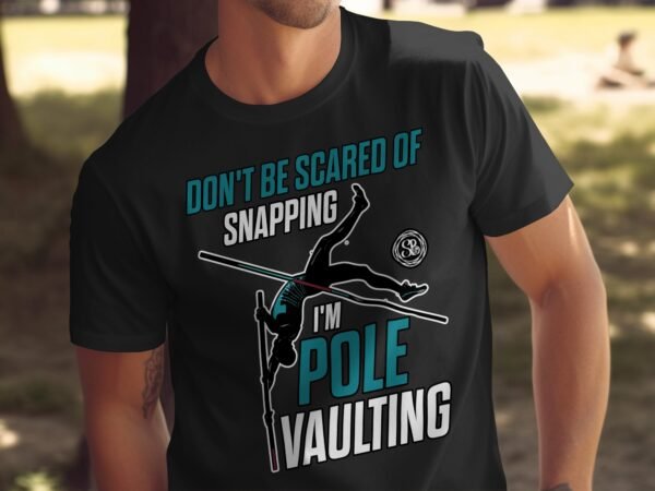 Lustiger Pole Vaulting TShirt, Geschenke für Stabhochsprungliebhaber, Sportliche Bekleidung für Pole Vault Enthusiasten, Pole Vaulting Humor - Image 5